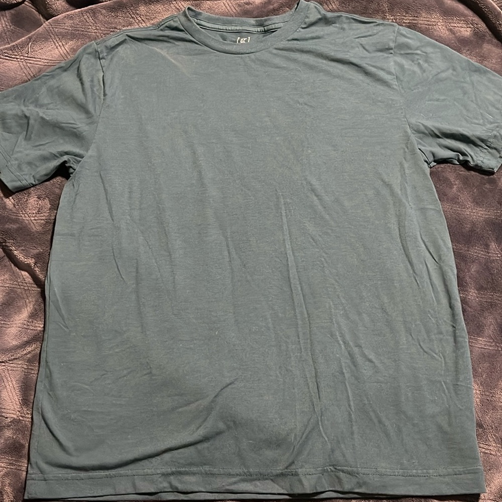Green shirt